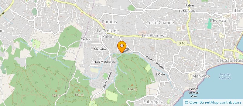 localisation de l'entreprise MADAME ALLISSON SARRAZIN à LA SEYNE-SUR-MER
