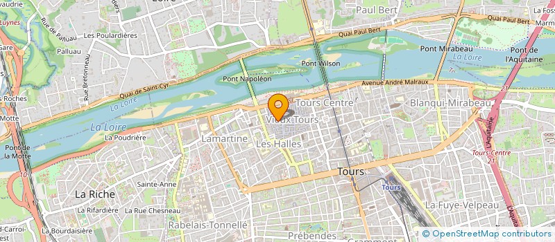 localisation de l'entreprise MADAME ALLYRIANE ZEHR  TOURS