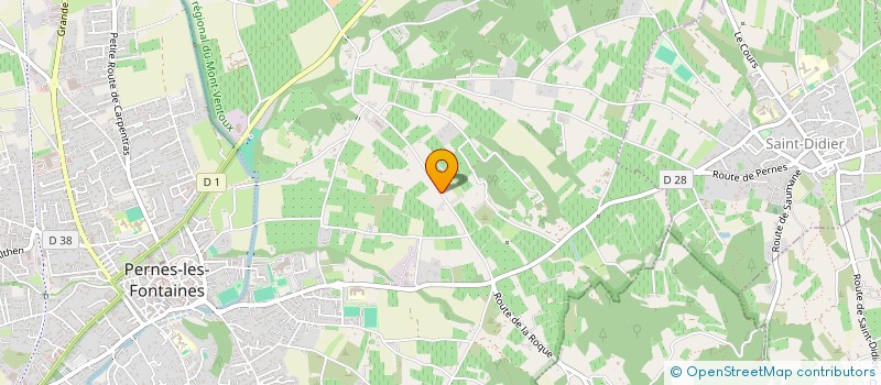 localisation de l'entreprise MADAME ALLYSON JACKEL  BOLLENE