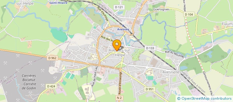 localisation de l'entreprise MADAME ALLYSSIA BEN MAKHLOUF à AVESNES-SUR-HELPE