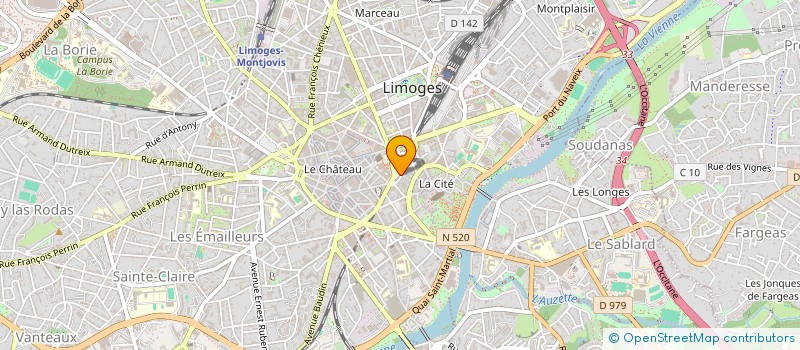 localisation de l'entreprise MADAME ALLYZEE PATFOORT à LIMOGES