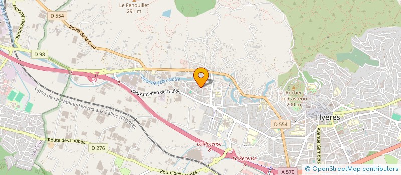 localisation de l'entreprise MADAME ALLYZEE SMECCA à HYERES