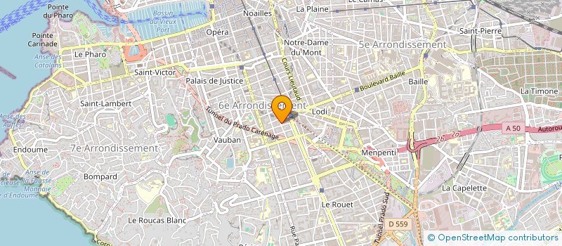localisation de l'entreprise MADAME ALMA ALEJO à MARSEILLE