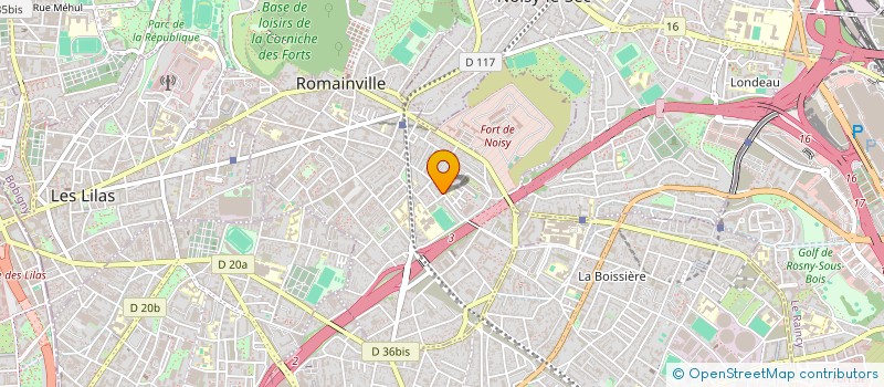 localisation de l'entreprise MADAME ALMA CREIXAMS à ROMAINVILLE
