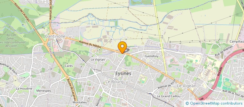 localisation de l'entreprise MADAME ALMA FUENTES à EYSINES