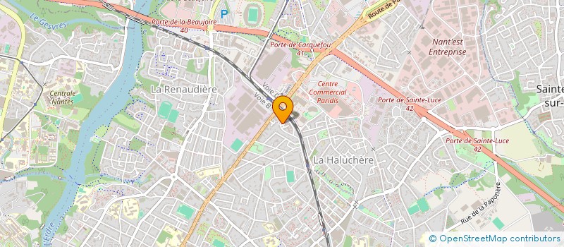 localisation de l'entreprise MADAME ALMA PETIT à NANTES