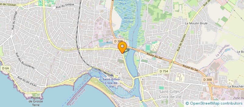 localisation de l'entreprise MADAME ALMA POLITI à SAINT-GILLES-CROIX-DE-VIE