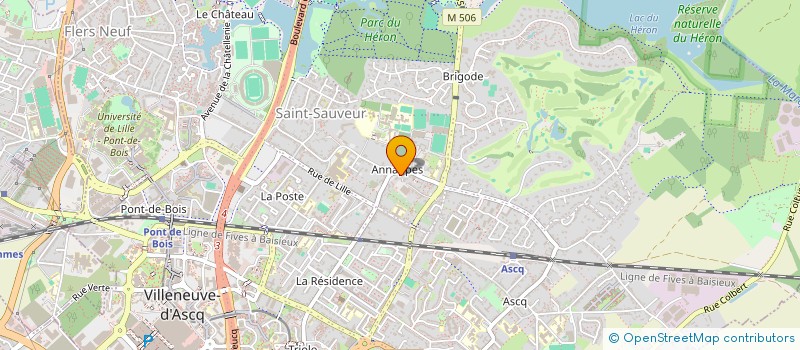localisation de l'entreprise MADAME ALMAZA MRAD à VILLENEUVE-D'ASCQ