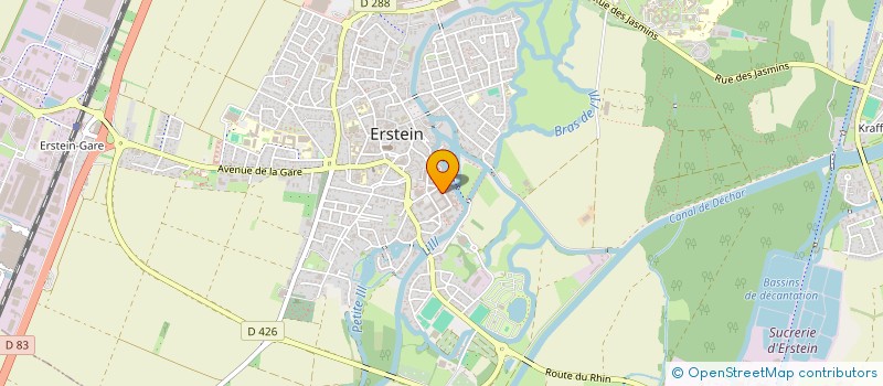 localisation de l'entreprise MADAME ALMODIE CLAUDEPIERRE  ERSTEIN