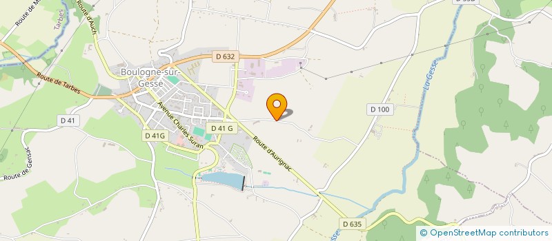 localisation de l'entreprise MADAME ALOIS LARRIEU  BOULOGNE-SUR-GESSE