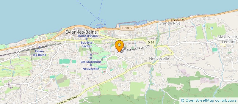 localisation de l'entreprise MADAME ALOISE COTTET-DUMOULIN  NEUVECELLE