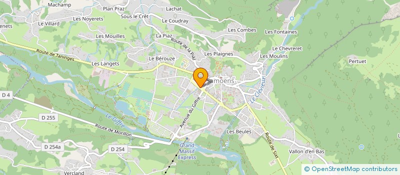 localisation de l'entreprise MADAME ALOISE DUGOURGEOT à ANNECY