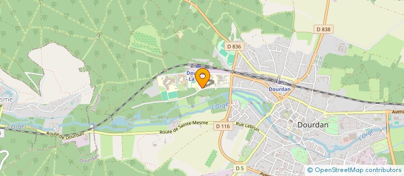 localisation de l'entreprise MADAME ALOME PAUPARD  DOURDAN