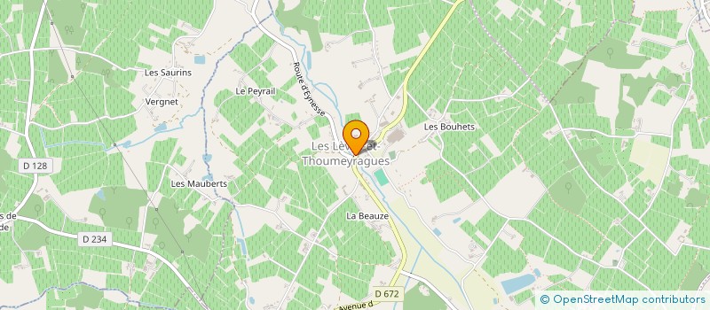 localisation de l'entreprise MADAME ALONA SHKOTOVA  LES LEVES-ET-THOUMEYRAGUES