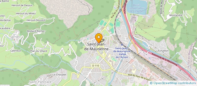 localisation de l'entreprise MADAME ALONA VORONIANSKA  SAINT-JEAN-DE-MAURIENNE