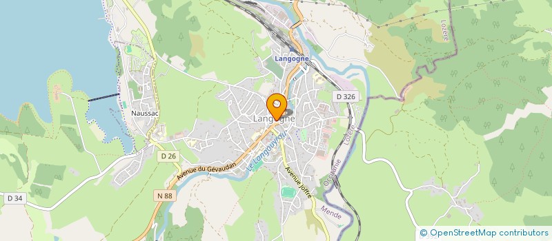 localisation de l'entreprise MADAME ALOYSE BROSSE à LANGOGNE