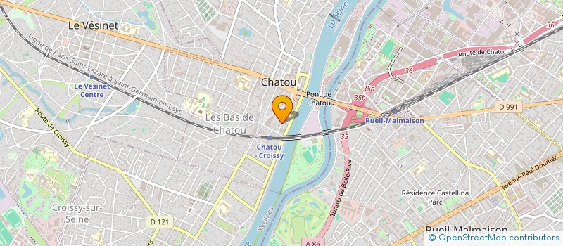 localisation de l'entreprise MADAME ALPANA JOSHI  CHATOU