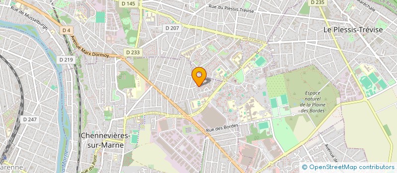 localisation de l'entreprise MADAME ALTEA BENDO à CHENNEVIERES-SUR-MARNE