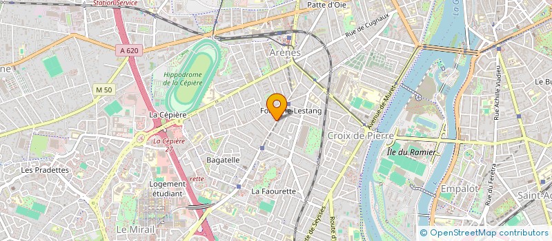 localisation de l'entreprise MADAME ALTHEA GARBI  TOULOUSE