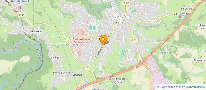 localisation de l'entreprise MADAME ALTUN ONAR  MONISTROL-SUR-LOIRE