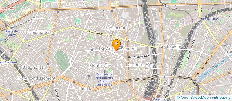 localisation de l'entreprise MADAME ALUES BARBOSA à PARIS