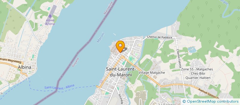 localisation de l'entreprise MADAME ALVA STOCKDALE à SAINT-LAURENT-DU-MARONI