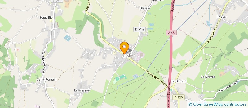 localisation de l'entreprise MADAME ALVARD IOUSOUPOVA  BIOL