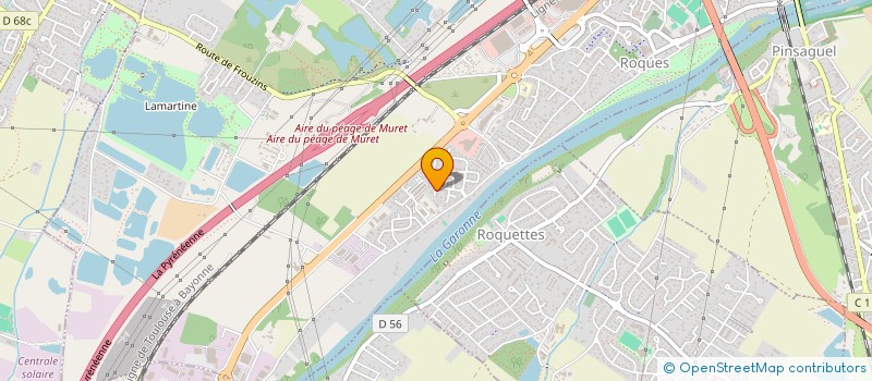 localisation de l'entreprise MADAME ALVIANE MAZZUCATO  ROQUES