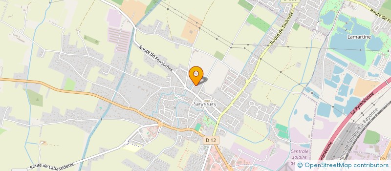 localisation de l'entreprise MADAME ALVINA GOMES VIEIRA  SEYSSES