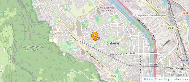 localisation de l'entreprise MADAME ALVINA HUSTACHE  FONTAINE