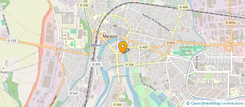 localisation de l'entreprise MADAME ALVINE NGASSA à MEAUX