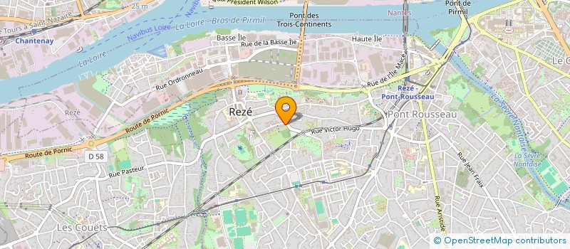 localisation de l'entreprise MADAME ALVINE YOMB VIATOR  REZE