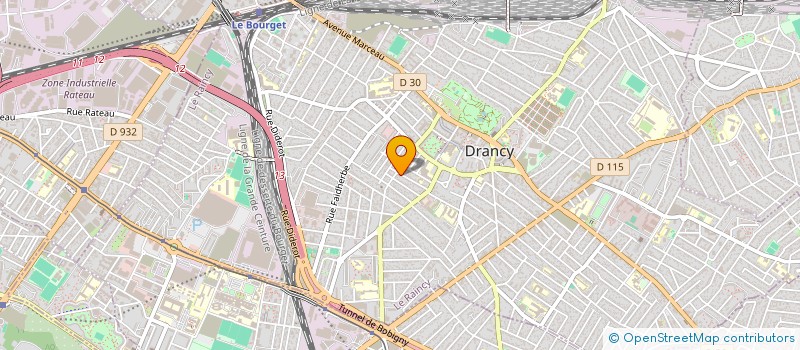 localisation de l'entreprise MADAME ALYA BENNECER à DRANCY