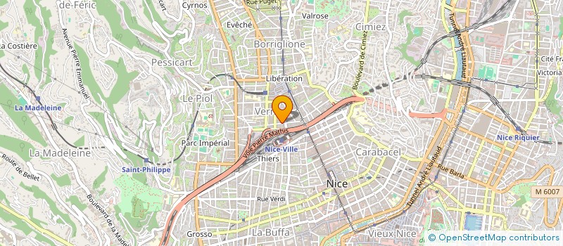 localisation de l'entreprise MADAME ALYA CHOUCHANE à NICE