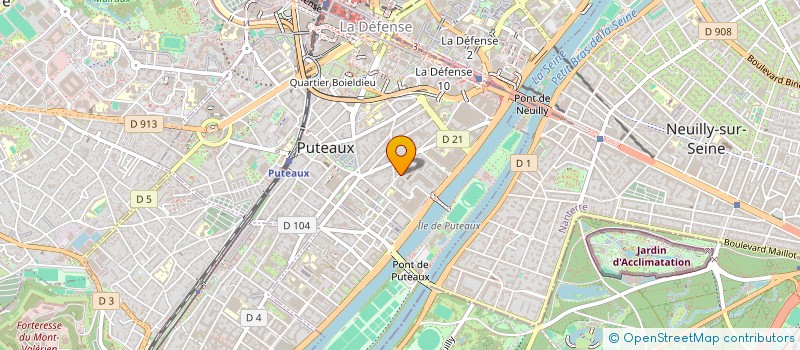 localisation de l'entreprise MADAME ALYCIA BESSAUD  PUTEAUX