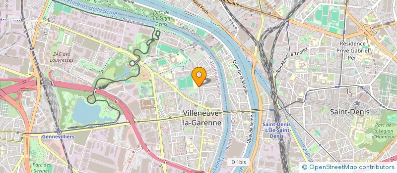 localisation de l'entreprise MADAME ALYCIA CIOLY  VILLENEUVE-LA-GARENNE