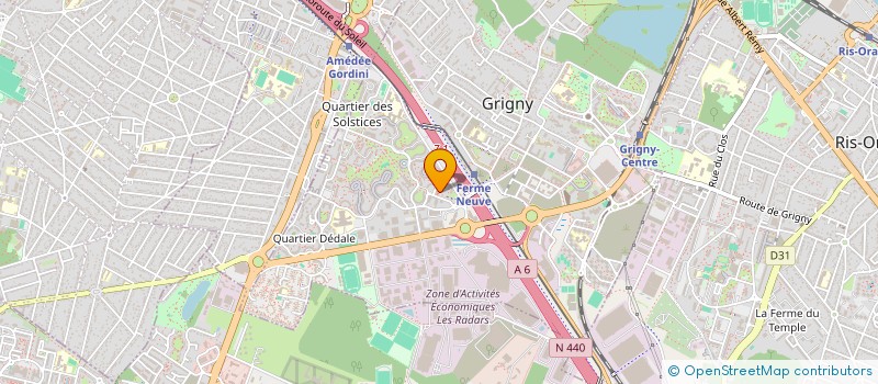 localisation de l'entreprise MADAME ALYCIA COMPPER  GRIGNY