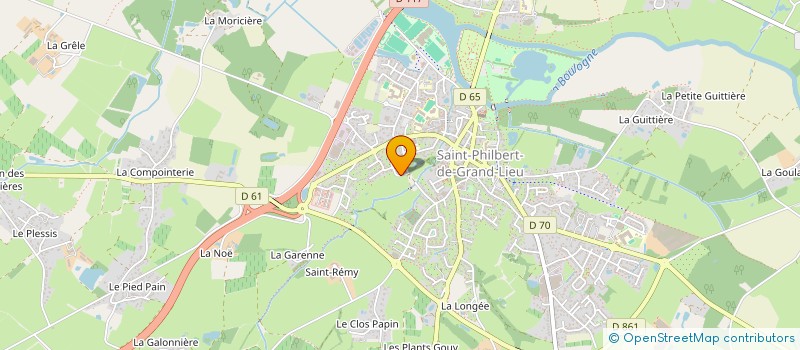 localisation de l'entreprise MADAME ALYCIA MONTOLIO  SAINT-PHILBERT-DE-GRAND-LIEU