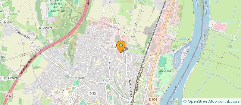 localisation de l'entreprise MADAME ALYCIA RESTANI SOLER  MACON