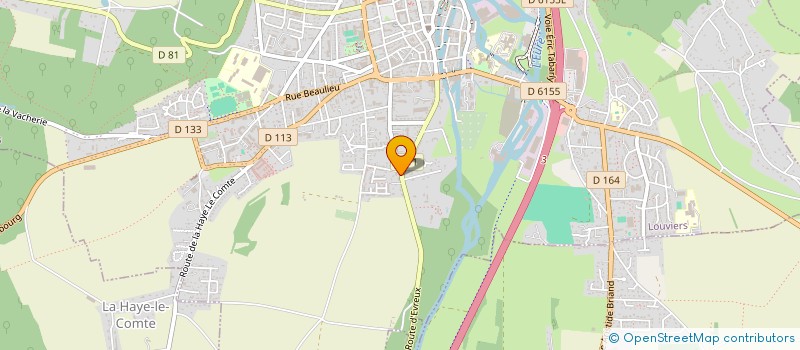 localisation de l'entreprise MADAME ALYETTE BART à LOUVIERS