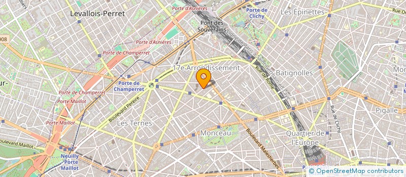 localisation de l'entreprise MADAME ALYETTE GAUTIER DE CHARNACE  PARIS