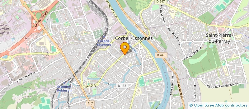 localisation de l'entreprise MADAME ALYS BOIDART à CORBEIL-ESSONNES