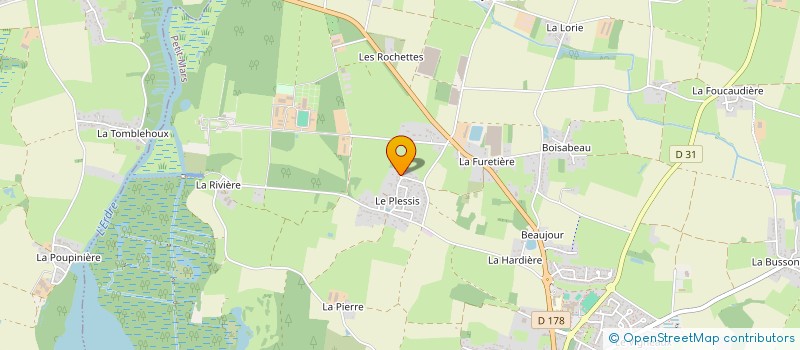 localisation de l'entreprise MADAME ALYS GLOAGUEN  SAINT-JEAN-DE-BOISEAU