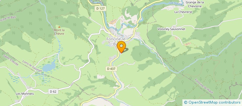 localisation de l'entreprise MADAME ALYSEE GIRARDOT à FONCINE-LE-BAS