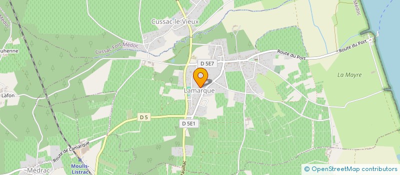 localisation de l'entreprise MADAME ALYSON BASTARD  LAMARQUE