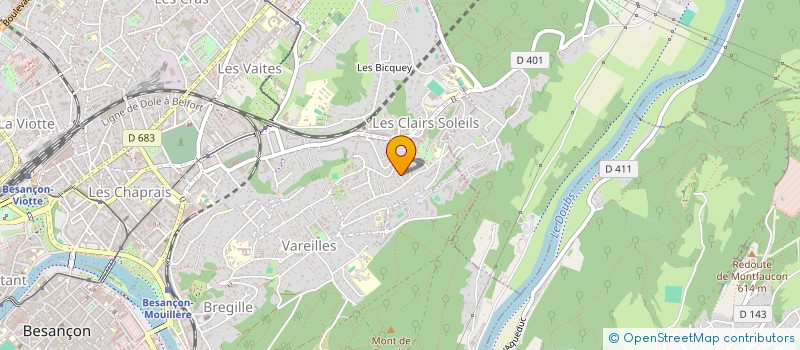 localisation de l'entreprise MADAME ALYSON CONSTANTIN à BESANCON