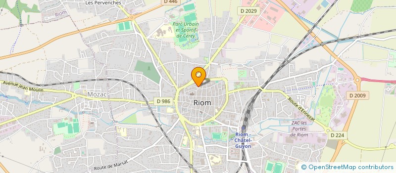 localisation de l'entreprise MADAME ALYSON GATT  RIOM