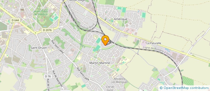 localisation de l'entreprise MADAME ALYSON LEFEBVRE  CAMBRAI