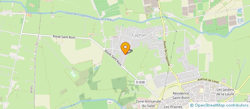 localisation de l'entreprise MADAME ALYSON LOPEZ à SAINT-MARTIN-DE-CRAU