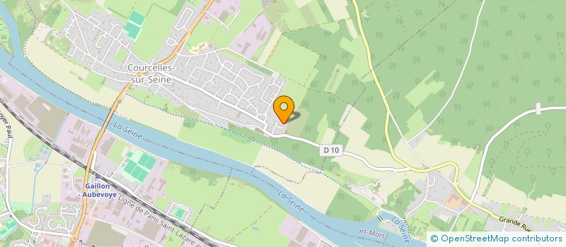 localisation de l'entreprise MADAME ALYSON PATTYN  COURCELLES-SUR-SEINE